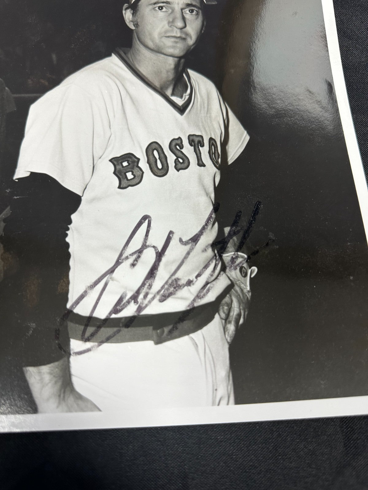 Carl Yastrzemski Signed 8x10 Autographed Photo Boston Red Sox HOF