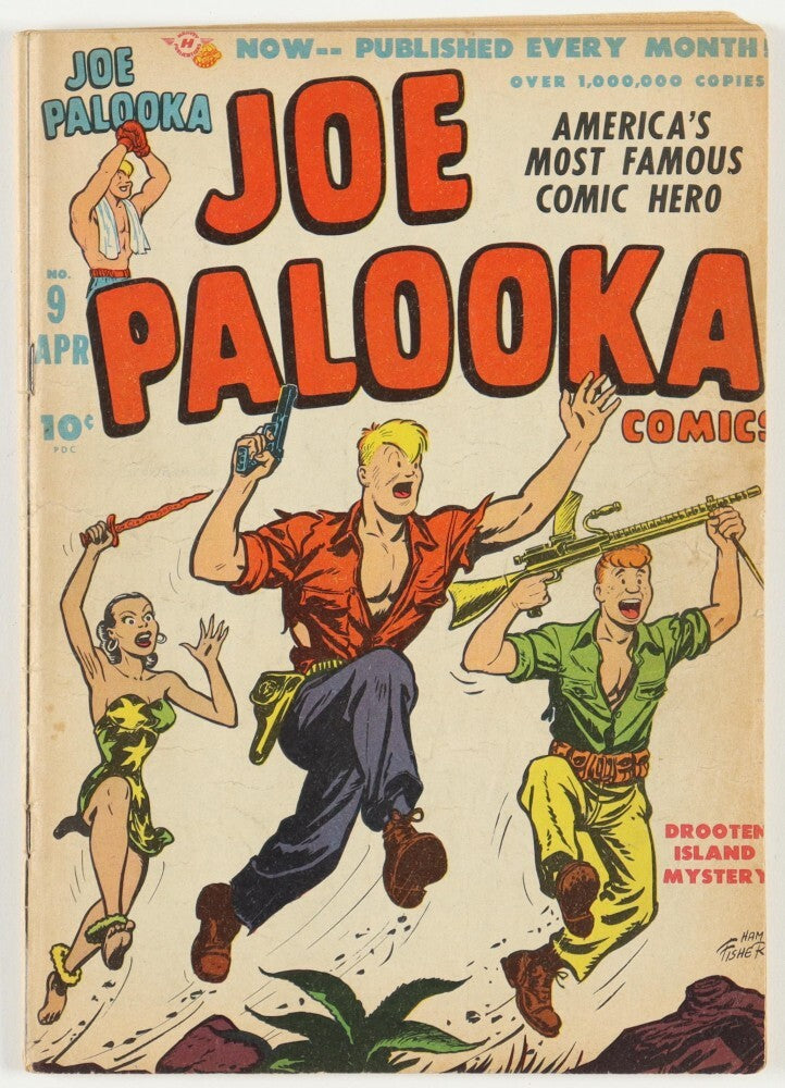 1947 "Joe Palooka Comics" Issue #9 Gold Age Comic Book