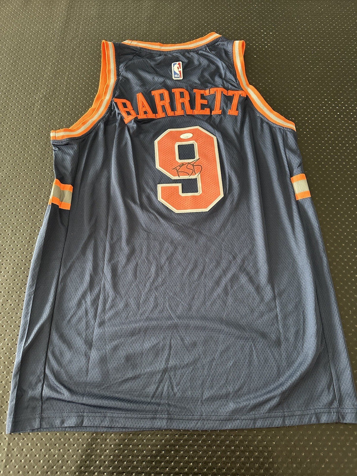 RJ Barrett Signed Autographed New York Knicks Jersey AUTO JSA COA Sz 50
