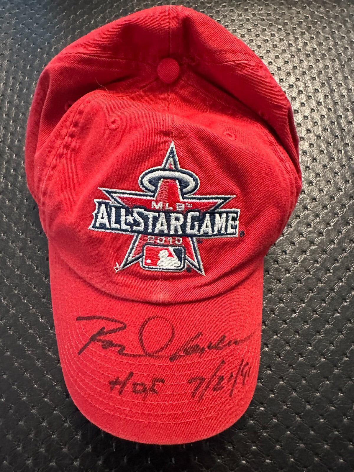 Rod Carew Signed Autographed 2010 All Star Game Baseball Cap
