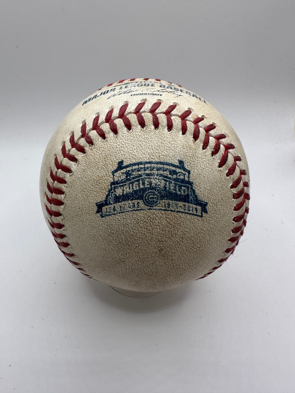 Wrigley Field 100 Years 2014 Anniversary Game Used Baseball MLB Authenticated