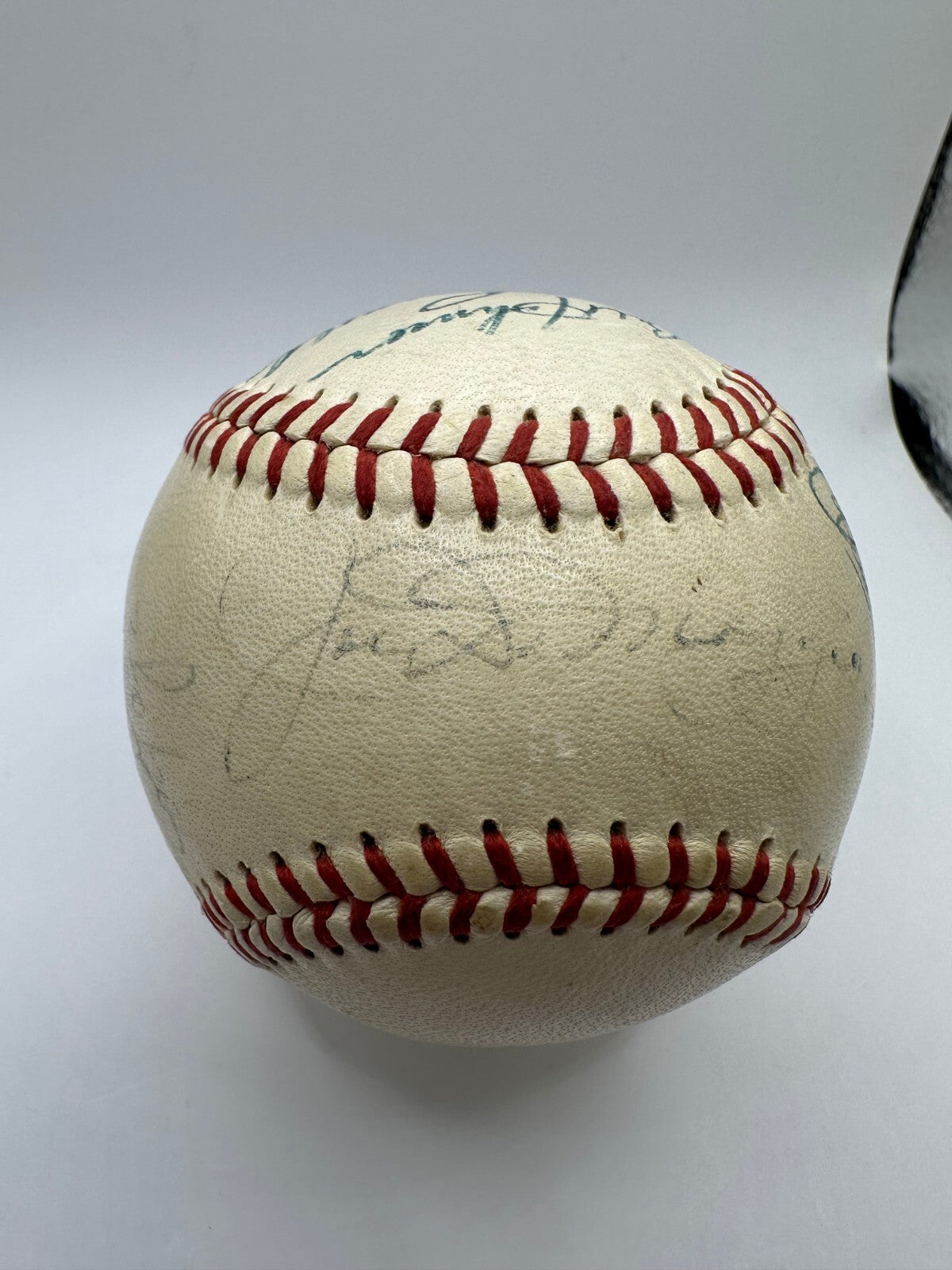 1947 New York Yankees Team Signed Baseball 16 Sigs DiMaggio Rizzuto JSA LOA