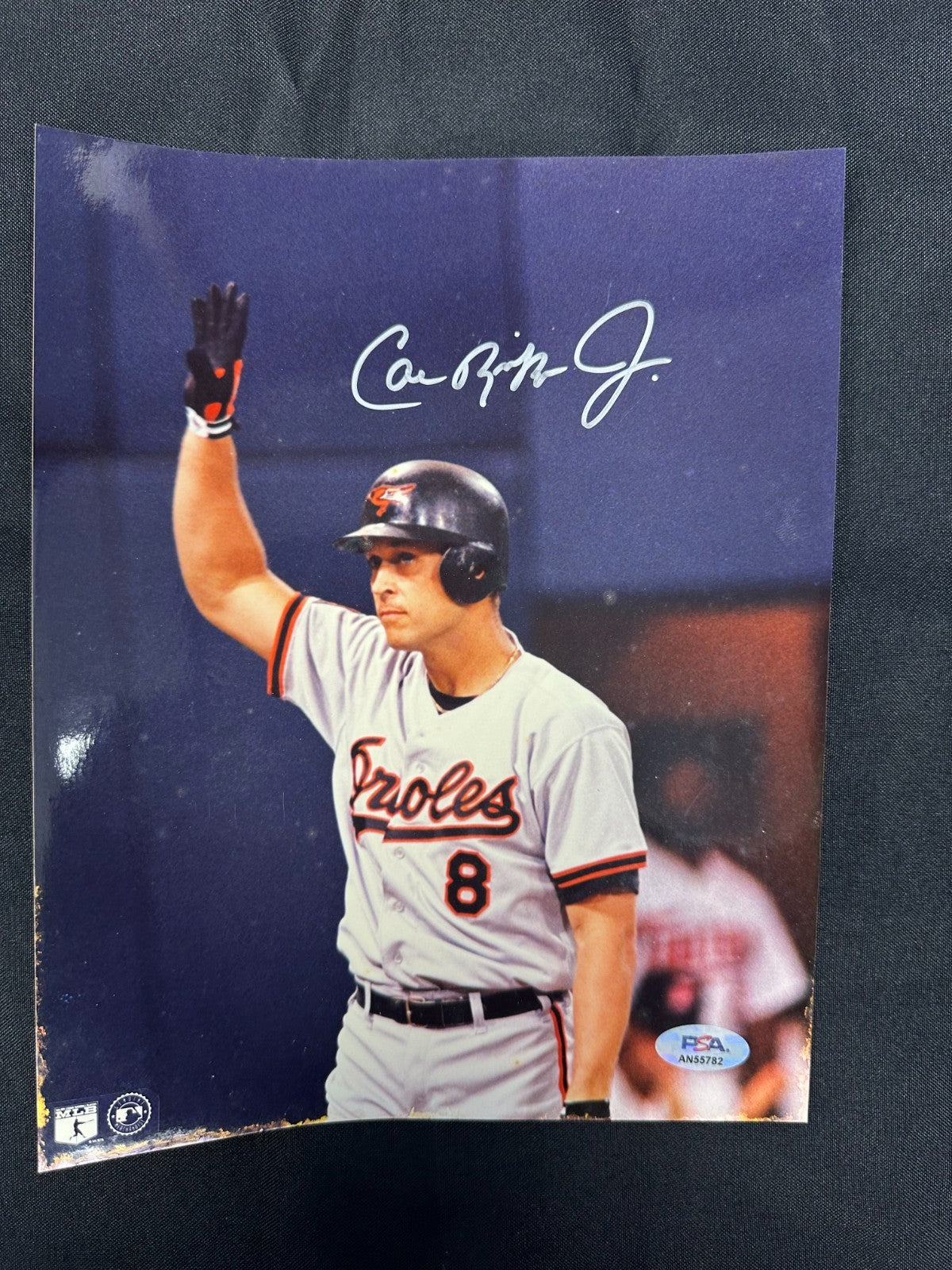 Cal Ripken Jr Signed Autographed Baltimore Orioles Vintage 8x10 Photo PSA DNA