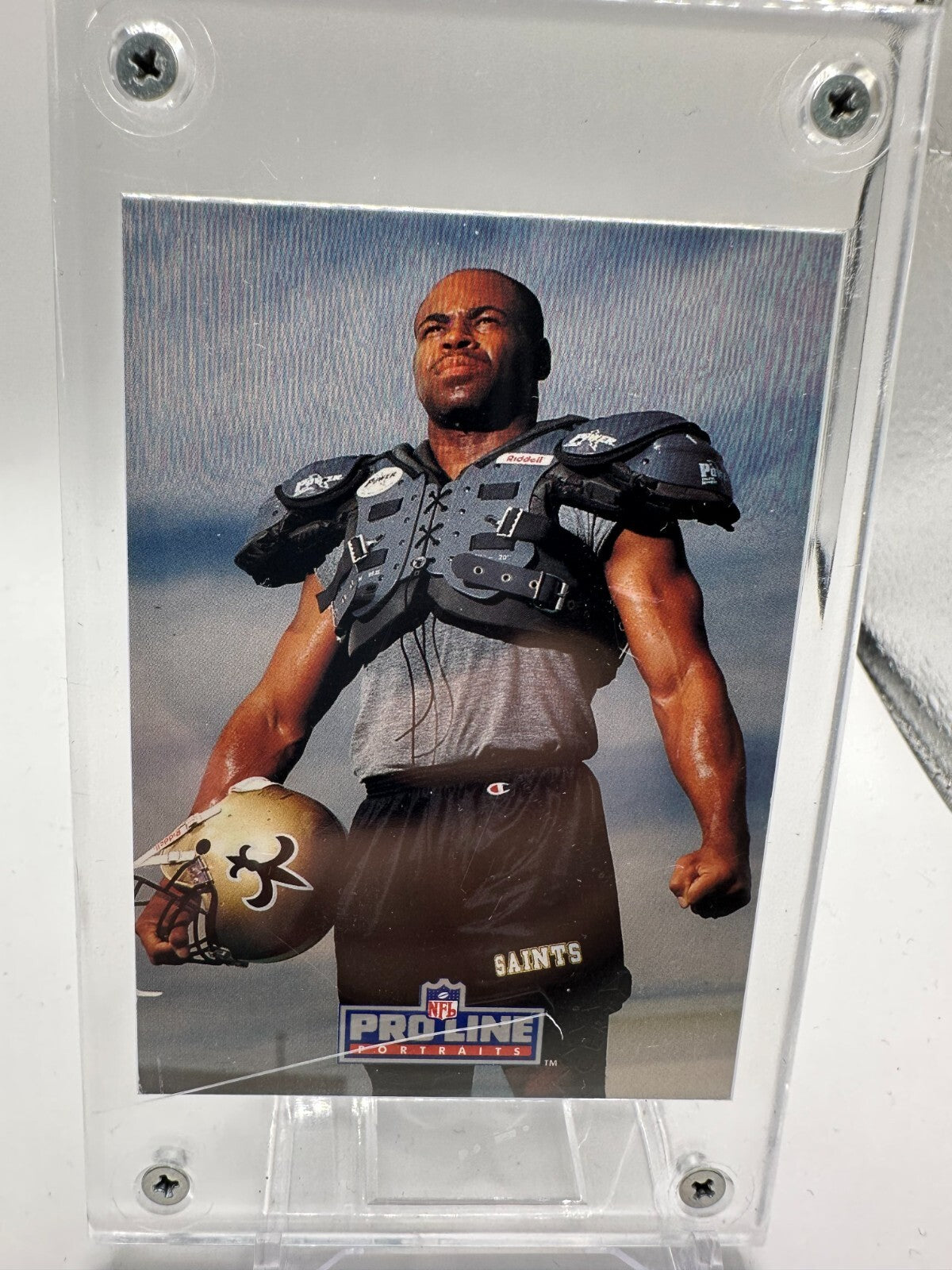 Rare 1991 Pro Line Portraits Sam Mills #105 Auto Autographed NFL Authentic SSP