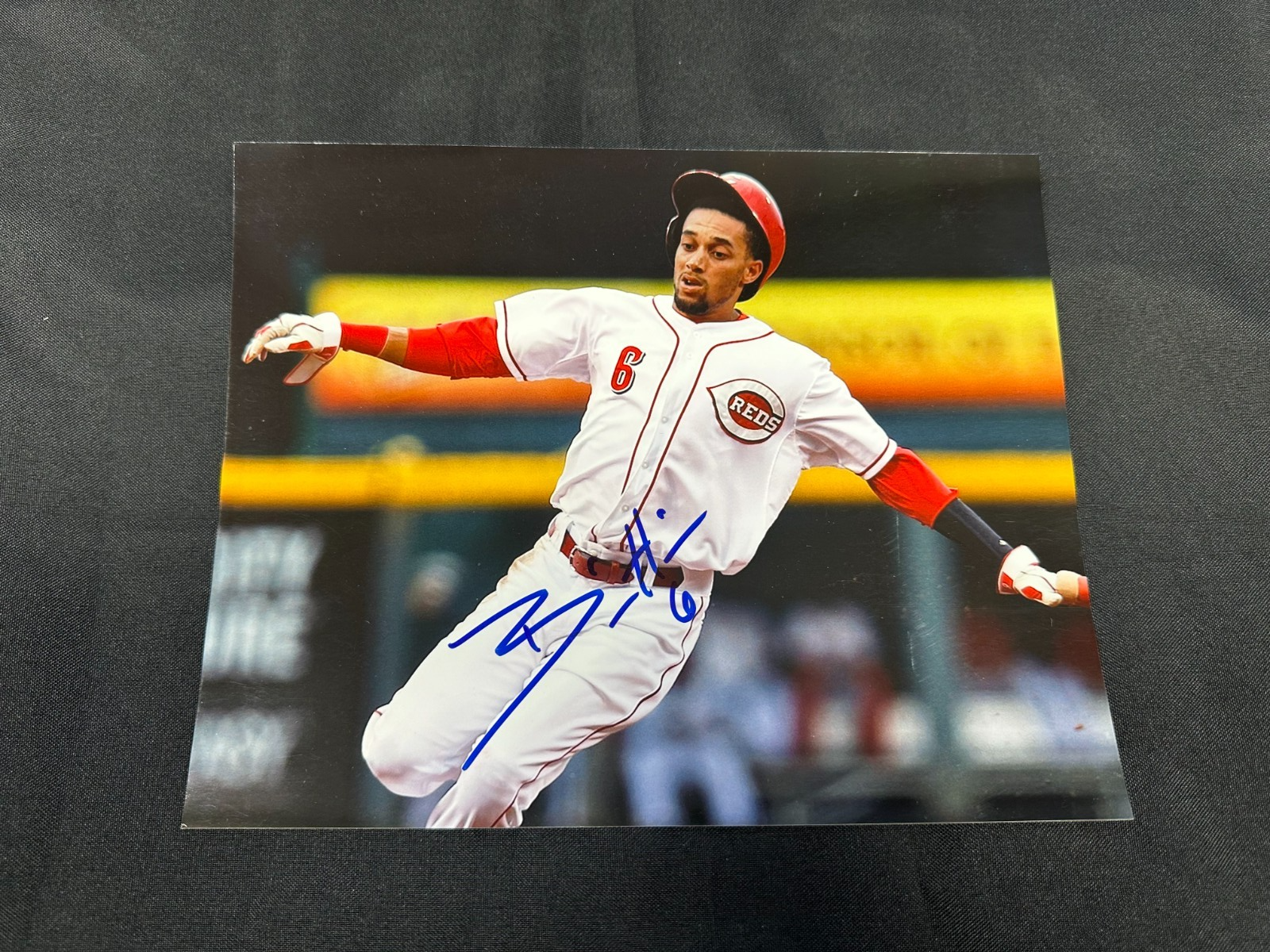Billy Hamilton Signed Autographed 8x10 photo Baseball Stolen Base Record Holder
