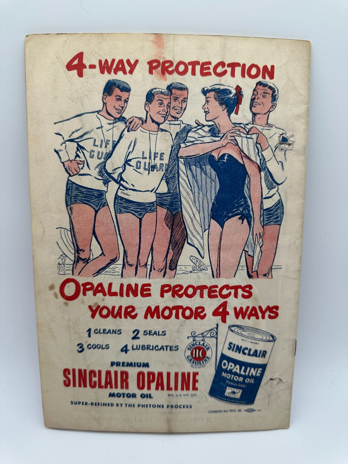 1949 Brooklyn Dodgers Program vs NY Giants Unscored VG includes Jackie Robinson