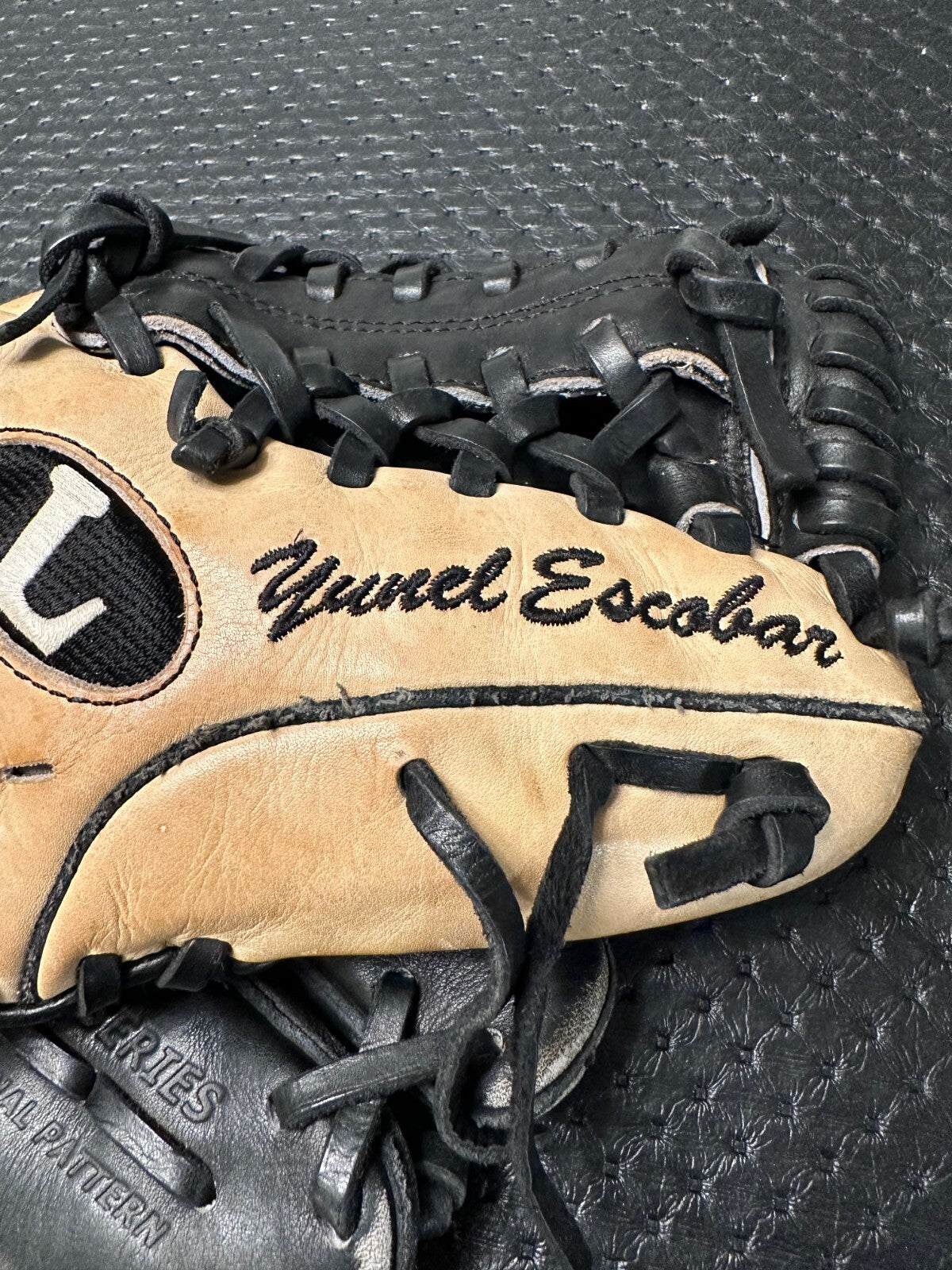 Yunel Escobar Game Used TPX Pro Baseball Glove