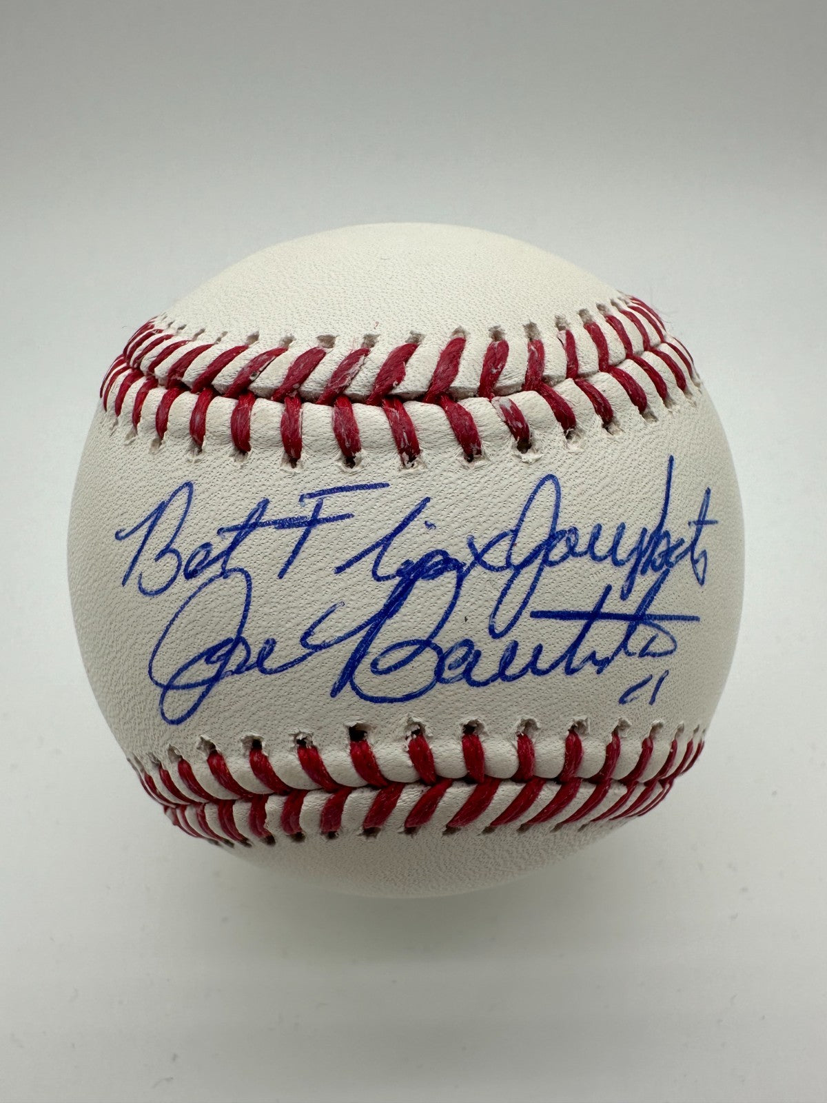 Jose Bautista Signed "The Bat Flip™" Rawlings Official Major League Baseball JSA