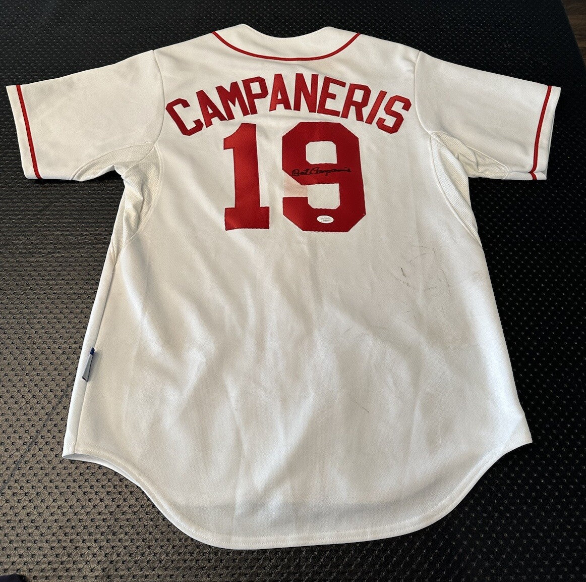 Bert Campaneris Game Used Joe Niekro Foundation Signed Jersey JSA